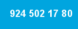 924 502 17 80